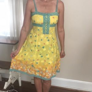 Yellow Summer Dress Size 7